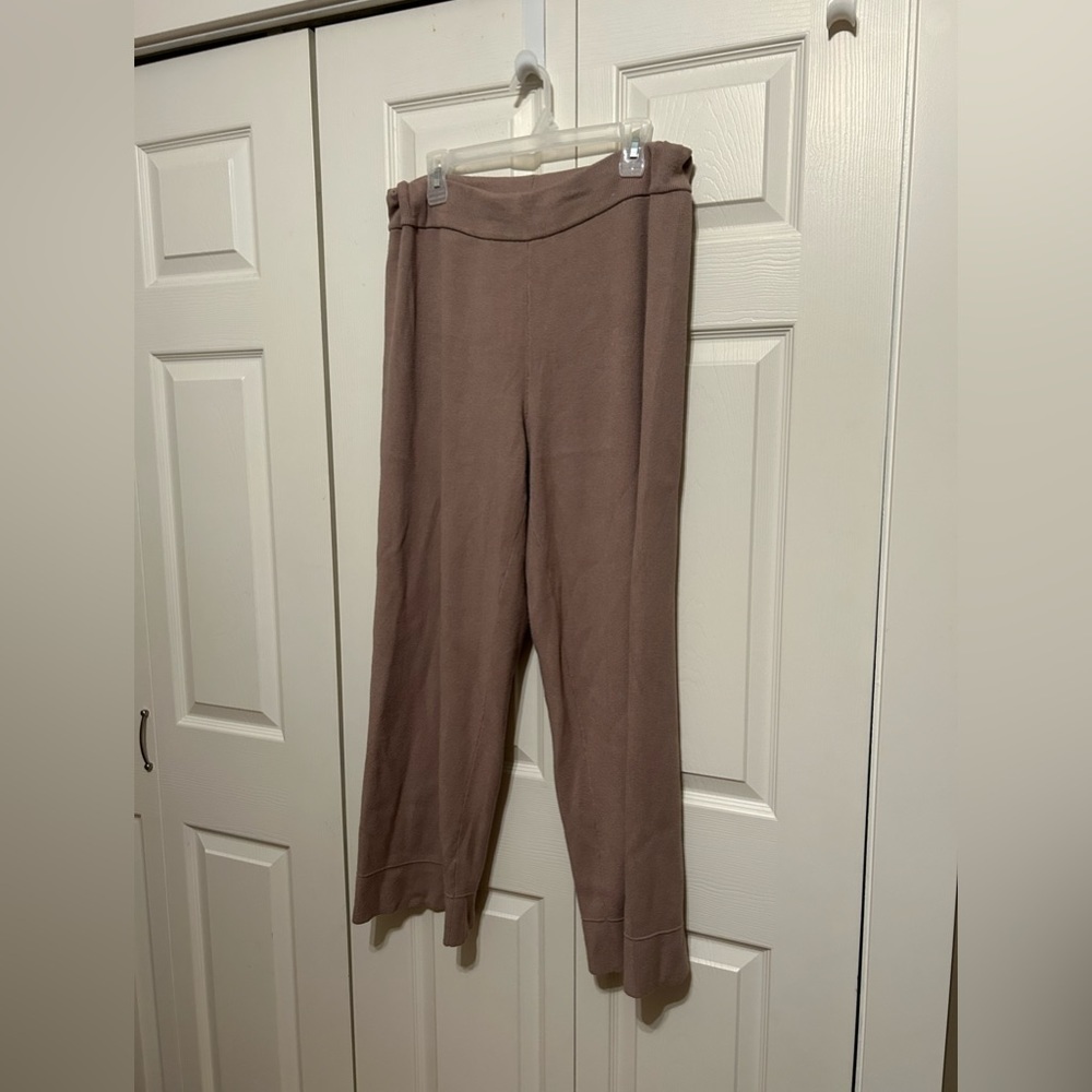 Dynamite Slight Flare Leg Sweater Pants